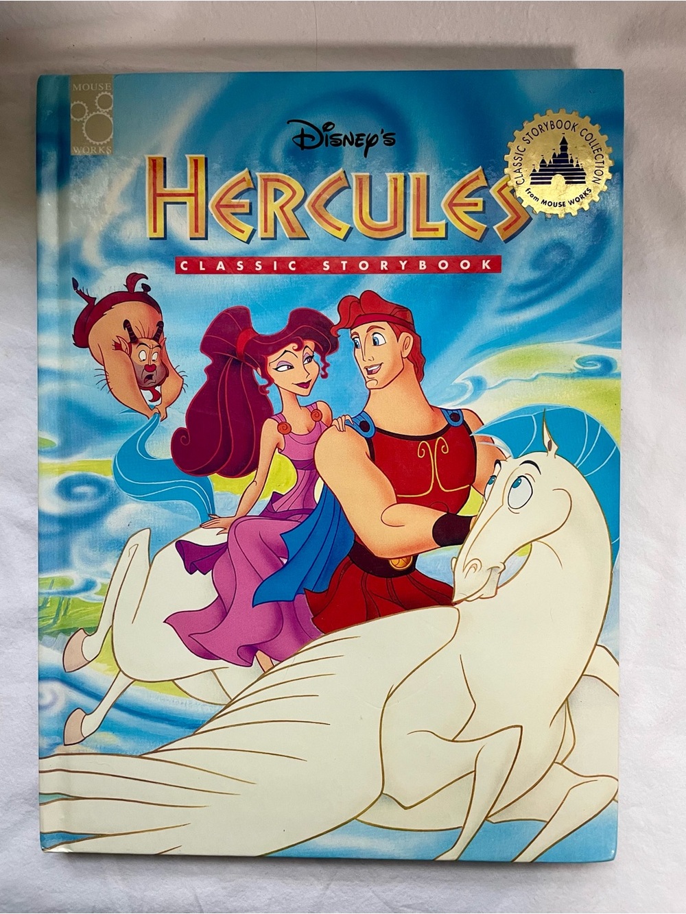 VTG 1997 Disney Hercules Classic Storybook Large Hardcover